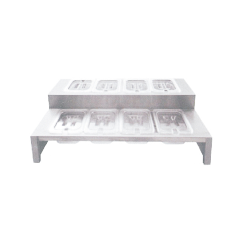 Portion Rack (Holds Four 1/3, Eight 1/6 Or Twelve 1/9)